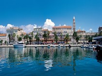 Le port de Split en Croatie