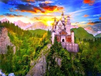 Neuschwanstein Castle Desktop Background